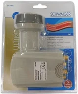 Konwertery satelitarne - SCHWAIGER Schwaiger bardzo odporne na wysokie temperatury Sun Protect Quad-LNB jasnoszary SPS7944531 - miniaturka - grafika 1