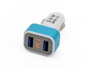 NoName Ładowarka Ładowarka samochodowa 2xUSB tester akumulatora 12/24V uniwersalny 4108-uniw - Ładowarki samochodowe NoName Ładowarka Ładowarka samochodowa 2xUSB tester akumulatora 12/24V uniwersalny 4108-uniw - Ładowarki samochodowe - miniaturka - grafika 2