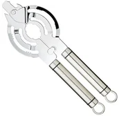 Korkociągi i otwieracze - Kitchen Craft Professional pokrywa zestyk rozwierny uchwytem owalny ze stali nierdzewnej KCPROJO - miniaturka - grafika 1