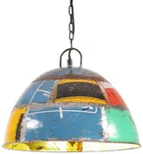 Lampy pozostałe - VidaXL Industrialna lampa wisząca, 25 W, kolorowa, okrągła, 41 cm, E27 320545  VidaXL - miniaturka - grafika 1