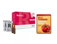 Xylogic - Urgo Aesthetics Retix C Retinol 4% - 1 zabieg 2ml+5g - FARMSTAY Maska z pomidorem Gratis 60-0029