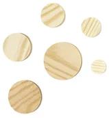 Kołki - WOLFCRAFT Płytki stożkowe do sęków fi 15 mm 50 szt. - miniaturka - grafika 1