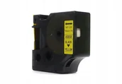 Etykiety do drukarek - Dymo JetWorld Taśma D1 Czarny na Żółtym 19mm x 7m 45808 S0720880 JWT-D45808N - miniaturka - grafika 1