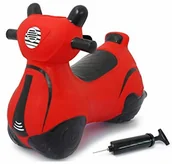 Skoczki dla dzieci - Jamara Jamara 460572 hulajnoga do skakania w kolorze czerwonym do 50 kg wspomaga zmysł równowagi i motorycznej, jest wytrzymała i odporna na uszkodzenia, łatwa w utrzymaniu. 460572 - miniaturka - grafika 1