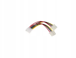Molex Kabel zasilający Akyga AK-CA-15 ( 2x F-M PVC 0,15m ) KABAKGZAW0008 [5273299] - Kable komputerowe i do monitorów - miniaturka - grafika 2