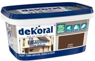 Farby olejne i specjalne - Dekoral Farba Emulsyjna  Polinit Brązowy Pojemność 1 L - miniaturka - grafika 1