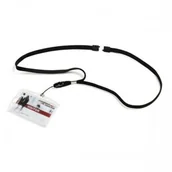 Identyfikatory - Durable Smycz do identyfikatorów czarna 10mm z pętelką 10szt. /831301/ DU263-2 - miniaturka - grafika 1