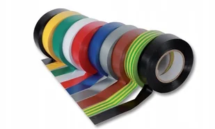 Taśma izolacyjna 15mmx10m mix kolor - Taśmy izolacyjne i naprawcze - miniaturka - grafika 2