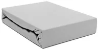 Prześcieradła - Darymex Prześcieradło Jersey z gumką popielate 90x200 dx-90-pjr-024 - miniaturka - grafika 1