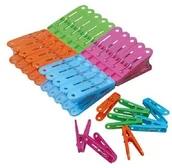 Akcesoria łazienkowe - AZUR Klamerki 096040 Mini (20 sztuk) - miniaturka - grafika 1