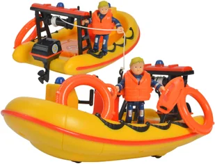 Simba Strażak Sam, łódź ratownicza Neptun, zestaw, 925-1047 - Figurki dla dzieci - miniaturka - grafika 29