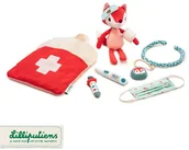Maskotki i pluszaki - Lilliputiens Torba lekarska z przytulanką i 6 akcesoriami Lisiczka Alice 18 m+ solution-bc-7242-0 - miniaturka - grafika 1