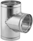 Kominy i akcesoria - Darco Trójnik 125 mm - miniaturka - grafika 1