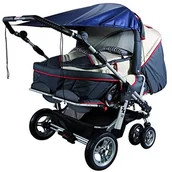 Parasolki dla dzieci - Sunnybaby Sunny Baby 19270 markizy do wózka dziecięcego Zwilling UPF 50 +, Marine - miniaturka - grafika 1