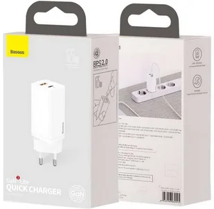 Baseus GaN2 Lite Ładowarka 65W USB / USB Typ C Quick Charge 3.0 Power Delivery (azotek galu) CCGAN2L-B02 baseus_20210524152033 - Ładowarki do telefonów - miniaturka - grafika 11