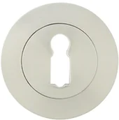 Klamki - Ambition Szyld drzwiowy  dolny na klucz nikiel szczotkowany - miniaturka - grafika 1