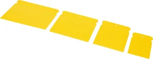 VOREL Szpachle japońskie plastikowe 4szt 50 73 98 118mm 05950 ZYSKAJ RABAT 30 ZŁ 05950 - Narzędzia murarskie - miniaturka - grafika 2