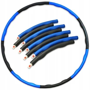 Gerro Eb Fit Eb Fit hop z masażem neoprenowy 95cm niebiesko-szary 1017150 - Pozostały sprzęt i akcesoria do ćwiczeń - miniaturka - grafika 2