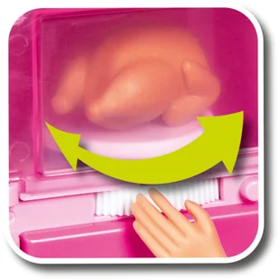 Simba Steffi w kuchni + akcesoria duży zestaw - Lalki dla dziewczynek - miniaturka - grafika 6