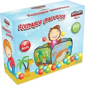 Maty edukacyjne - PILSAN PILSAN Kojec składany + 200 piłeczek - miniaturka - grafika 1