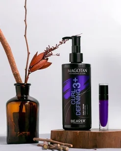Beaver MAGOTAN CURL DEFINING Krem do włosów kręconych, 300 ml 811131030220 - Szampony do włosów - miniaturka - grafika 2