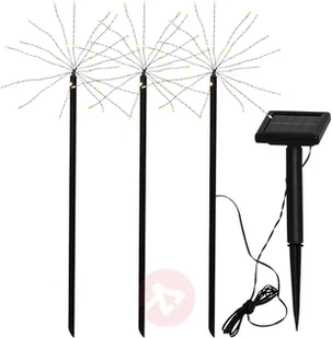 Best Season Łańcuch solarny LED Firework z grotem ziemnym - Lampy ogrodowe - miniaturka - grafika 4
