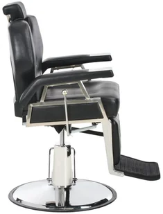 VidaXL Fotel barberski, czarny, 72x68x98 cm, sztuczna skóra 110167         VidaXL - Fotele fryzjerskie - miniaturka - grafika 3