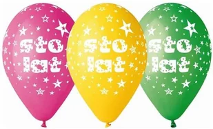 GoDan Sto lat balony premium 5 szt - Kinder party - miniaturka - grafika 2