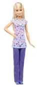 Lalki dla dziewczynek - Barbie Lalka Kariera Pielęgniarka DVF50/DVF57 887961368079 - miniaturka - grafika 1