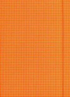 Donau Teczka z gumką karton A4 400gsm 3-skrzydłowa pomarańczowa w kratę - Szkolne artykuły papiernicze - miniaturka - grafika 3