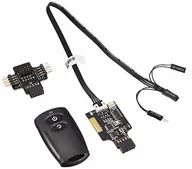 Tuning komputera - akcesoria - Silverstone ES02-USB SST-ES02-USB bezprzewodowy wyłącznik reset do komputera 2.4G Interfejs USB 2.0 9-Pin 53014 - miniaturka - grafika 1