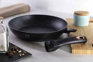 Berlinger Haus Patelnia Lumarko Patelnia granitowa 28cm black rose bh-1952 BH-1952 Kinghoff - Patelnie - miniaturka - grafika 3