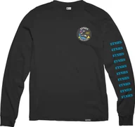 Koszulki męskie - Etnies t-shirt REBEL SPORT LS Black - miniaturka - grafika 1
