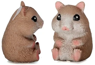 Chomik gumowy z groszkiem 8cm - Figurki dla dzieci - miniaturka - grafika 5