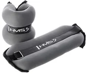 Obciążenia - HMS OB05 GRAY OBCIĄŻNIKI NA RĘCE I NOGI 2 x 2 KG HMS - miniaturka - grafika 1