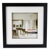 Ramki na zdjęcia - Icar Ramka 30x30 ( 20x20 ) przestrzenna 3D MAX czarna RIC30303DMAX2 - miniaturka - grafika 1