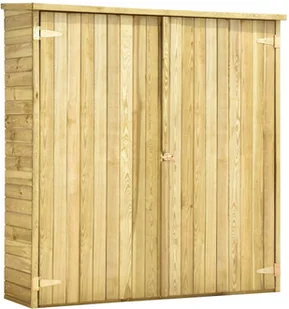 vidaXL Szopa na narzędzia, 163x50x171 cm, impregnowane drewno sosnowe - Altany ogrodowe - miniaturka - grafika 2
