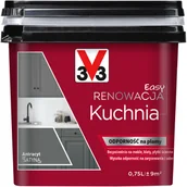Farby zewnętrzne - V33 Easy Renowacja Kuchnia Antracyt Satyna 0,75L - miniaturka - grafika 1