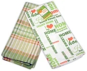 Pozostałe akcesoria kuchenne - ESSEX KOMPLET ŚCIEREK KUCHENNCYH SWEET HOME 45X65 ZIELONY zakupy dla domu i biura! 27814ZIEP0406 - miniaturka - grafika 1
