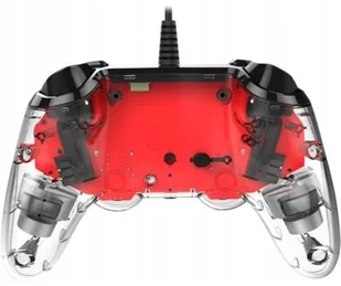 NACON Kontroler NACON Compact Controller Świecący Czerwony - Kontrolery do Playstation - miniaturka - grafika 6