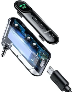Baseus Baseus Qiyin odbiornik dźwięku Bluetooth audio AUX mini jack do samochodu czarny (WXQY-01) WXQY-01 - Transmitery FM Baseus Baseus Qiyin odbiornik dźwięku Bluetooth audio AUX mini jack do samochodu czarny (WXQY-01) WXQY-01 - Transmitery FM - miniaturka - grafika 7
