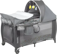 Łóżeczka i kojce - Lionelo Sven Plus Ciemny Szary - miniaturka - grafika 1