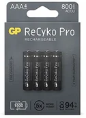 Ładowarki i akumulatory - GP ReCyko+ PRO 4 akumulatory AAA Micro, 2900434360001 2900434360001 - miniaturka - grafika 1