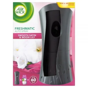 AIR WICK Air Wick Odświeżacz powietrza i wkład księżycowa lilia otulona satyną 250 ml - Pozostałe akcesoria do kąpieli i SPA - miniaturka - grafika 2
