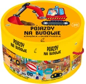Puzzle - Wilga Grupa Wydawnicza Foksal puzzle Pojazdy na budowie, Zestaw - miniaturka - grafika 1