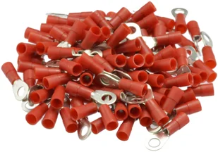 Erko Końcówka kablowa oczkowa KOE 4-1 do kabli Cu wielodrutowych KOE_4-1/100 - Kostki, złączki, wtyczki - miniaturka - grafika 2