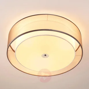 Lampa sufitowa LED Tobia, ściemniana, szara - Lampy sufitowe - miniaturka - grafika 2