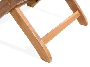 Beliani Zestaw 2 krzeseł ogrodowych drewnianych z poduchami MAUI - Fotele i krzesła ogrodowe - miniaturka - grafika 7