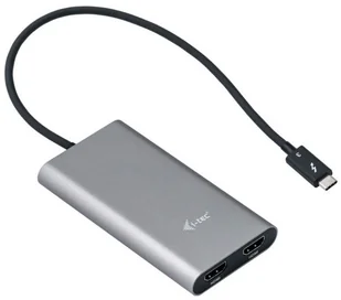 i-tec Adapter Thunderbolt 3 Dual 60Hz do notebooków i tabletów TB3DUAL4KHDMI - Adaptery i przejściówki - miniaturka - grafika 4
