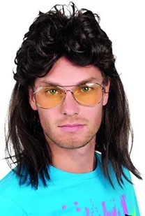 Boland Peruka party "Discoman", brązowa - Dodatki do strojów karnawałowych Boland Peruka party "Discoman", brązowa - Dodatki do strojów karnawałowych - miniaturka - grafika 2